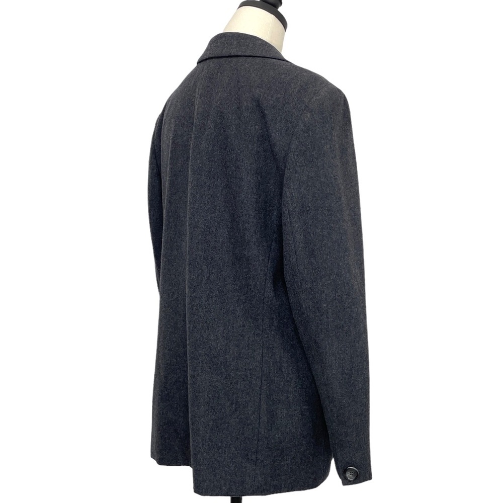 Pendleton Wool Blazer 1 Button Gray Size 14 Made … - image 5